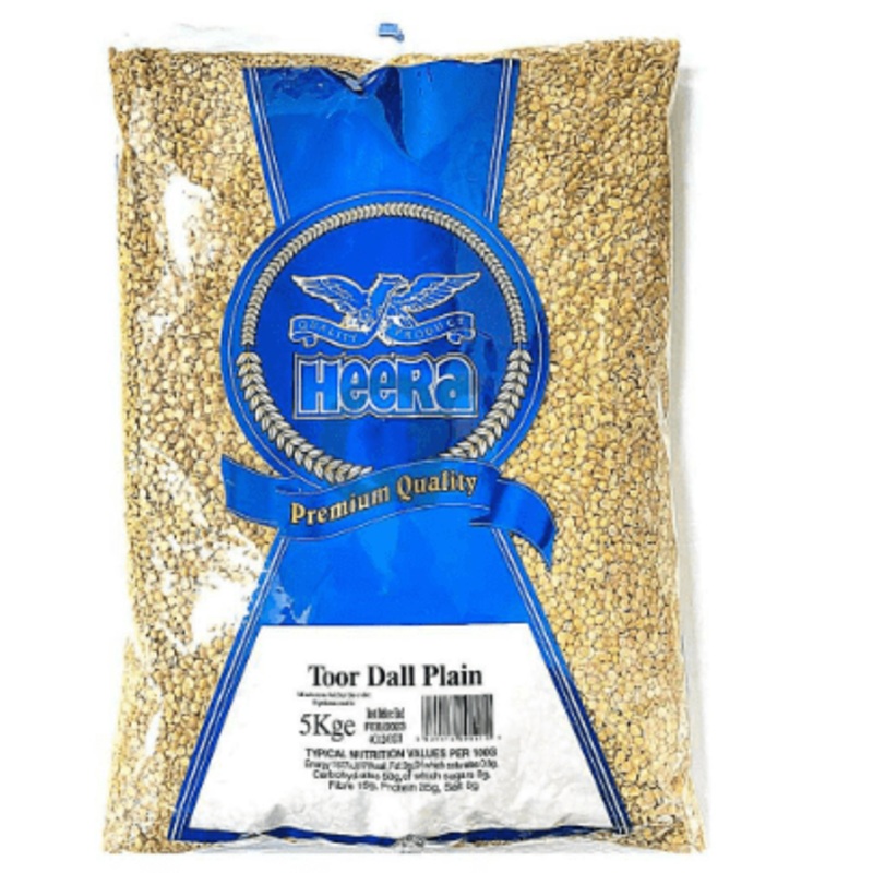 Heera Toor Dal Plain - 5kg