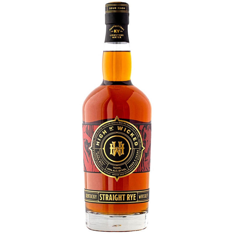 High N Wicked Straight Rye Whiskey