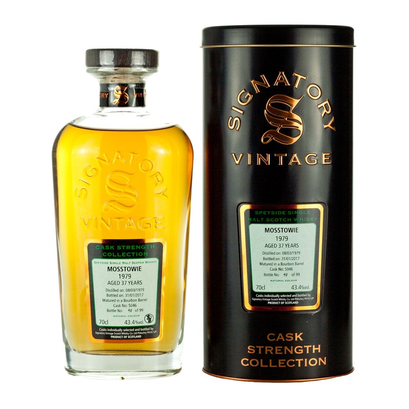 Mosstowie 37 Year Old 1979 Signatory Cask Strength