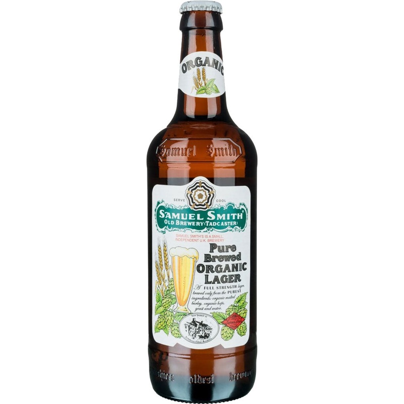 Samuel Smith Pure Brewed Organic Lager 18.7oz