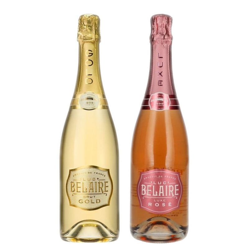 Luc Belaire Gold Brut & Luc Belaire Lux Rose Bundle