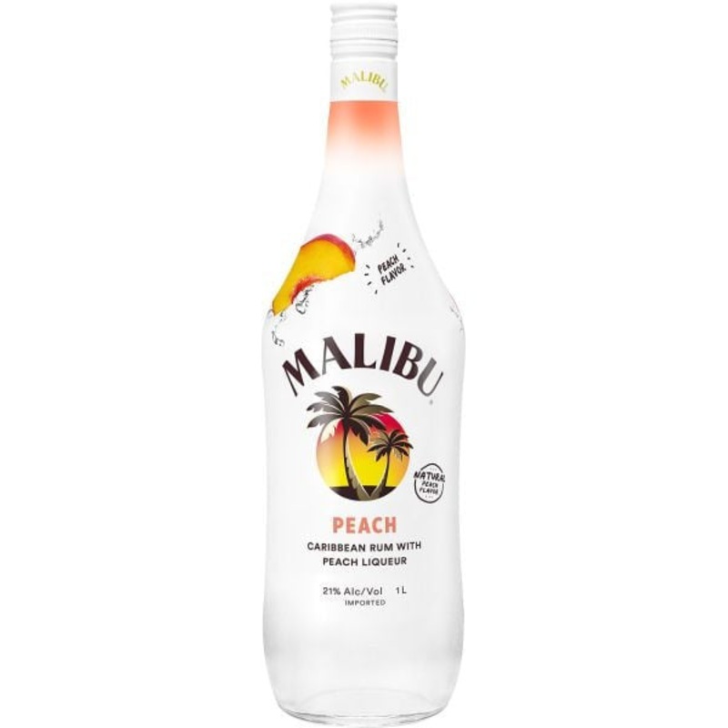 Malibu Peach Flavored Rum