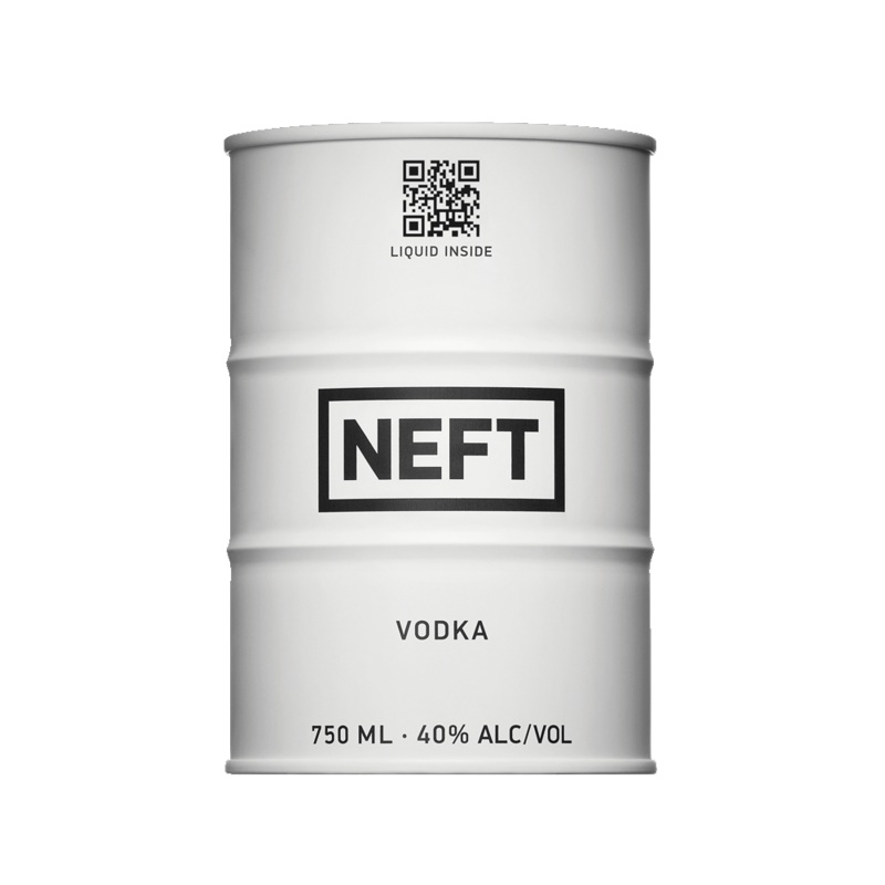 Neft Vodka White Barrel 750ml