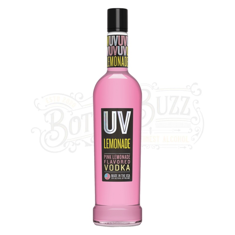 Uv Pink Lemonade Flavored Vodka 1L