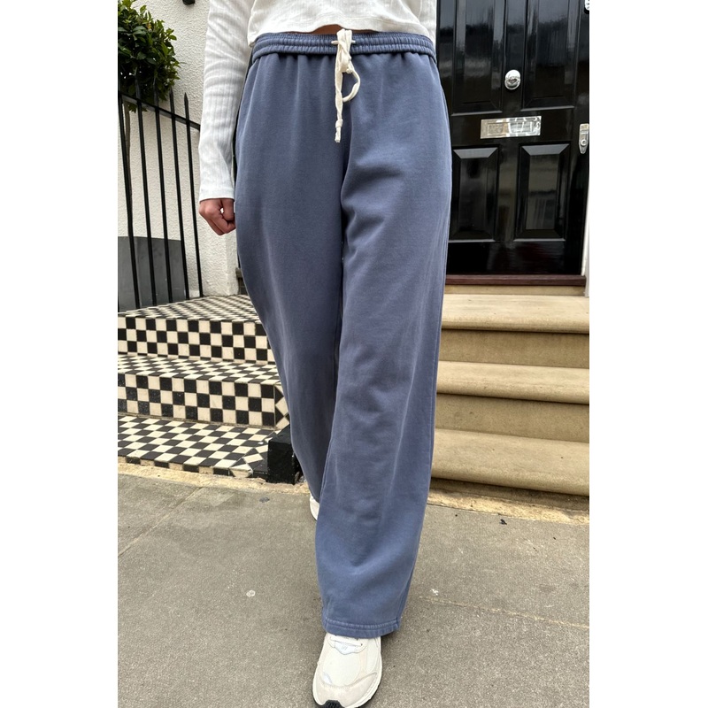 Anastasia Tie Sweatpants Faded Blue