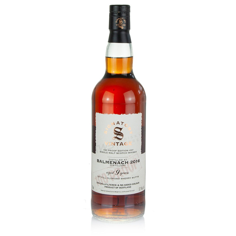 Balmenach 9 Year Old 2016 Signatory 100-Proof Edition #57