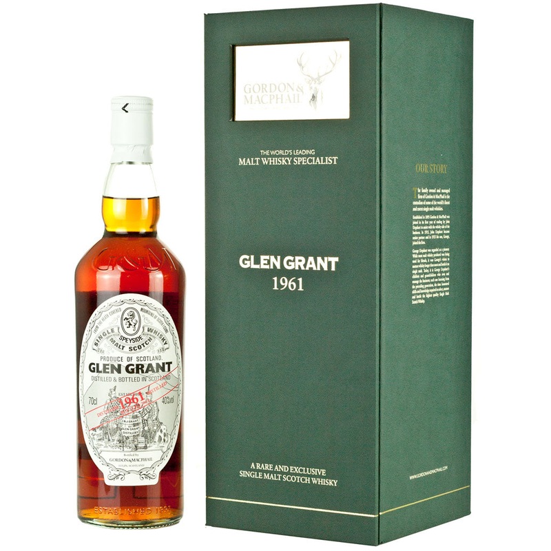 Glen Grant 52 Year Old 1961 Gordon & MacPhail