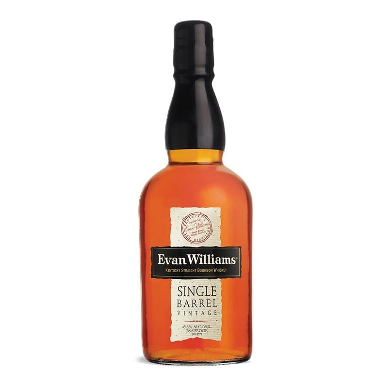 Evan Williams Single Barrel Vintage Bourbon Whiskey 2015