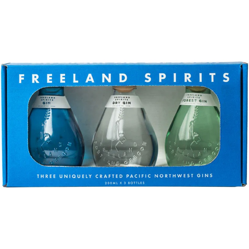 Freeland Spirits Three Pacific Northwest Gin 3x200ml