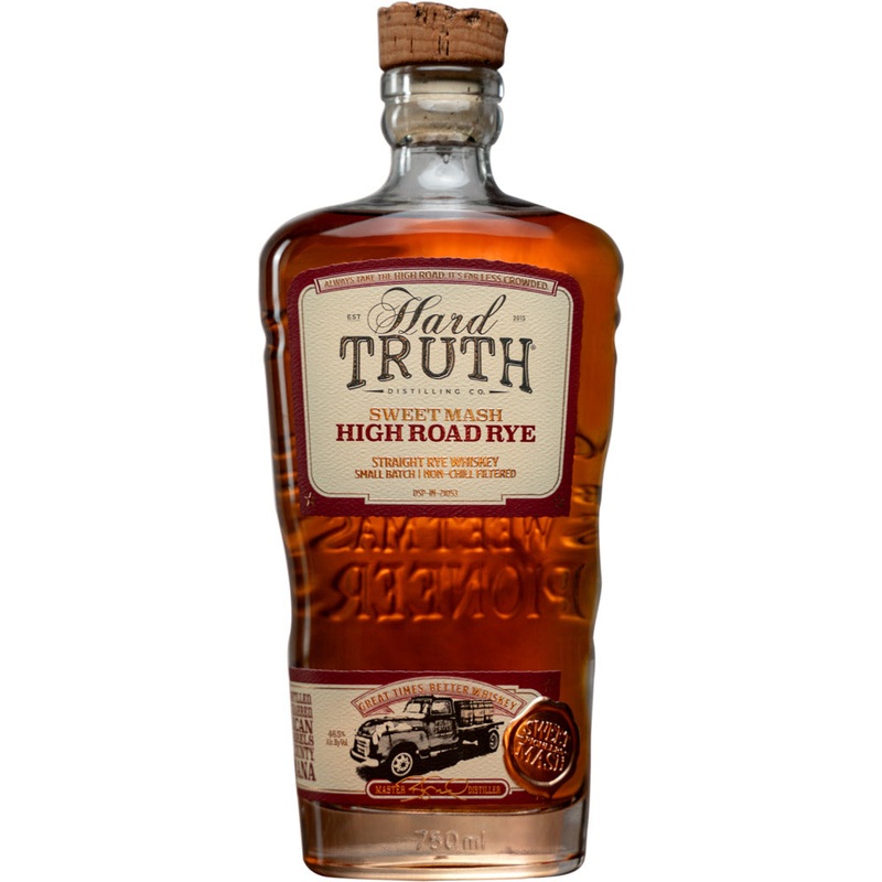 Hard Truth Sweet Mash High Road Rye Whiskey 750ml