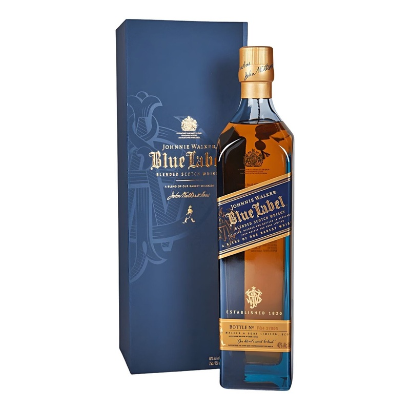 Johnnie Walker Blue Label Blended Scotch Whisky 750ml