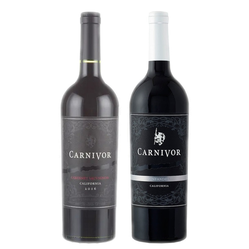 Carnivor Cabernet Sauvignon California & Carnivor Zinfandel California Bundle