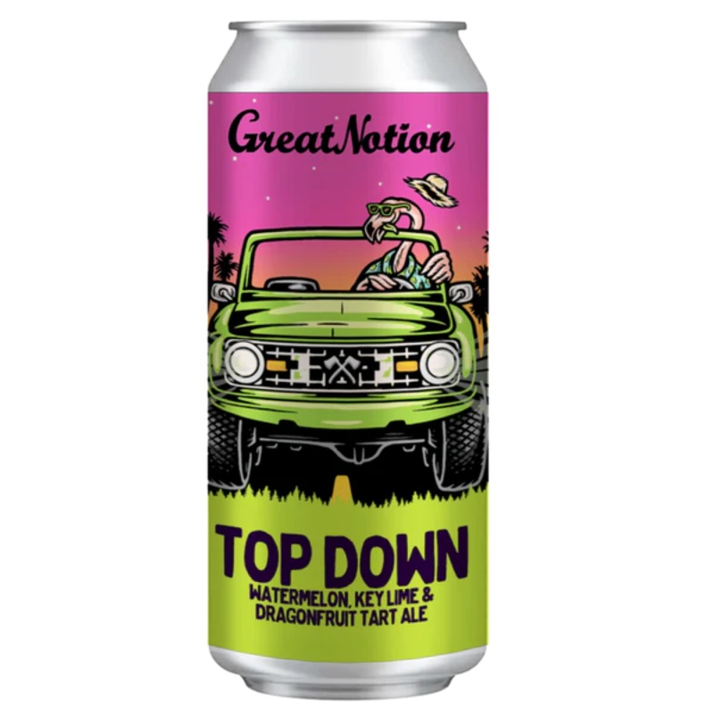 Great Notion Top Down Fruited Sourctart Ale 16oz 4 Pack Cans