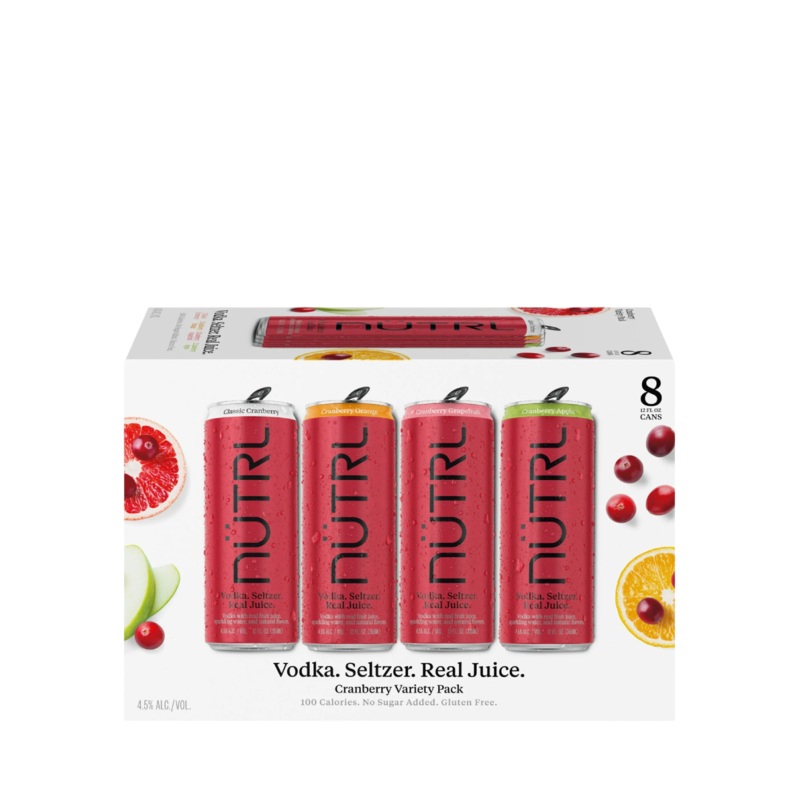 NUTRL CRANBERRY VODKA SODA