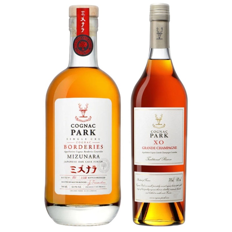 Cognac Park Mizunara Japanese Oak Cask Finish Single Cru Borderies & Cognac Park Traditional Reserve XO Bundle
