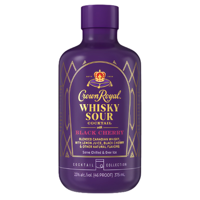 CROWN ROYAL BLACK CHERRY WHISKY SOUR