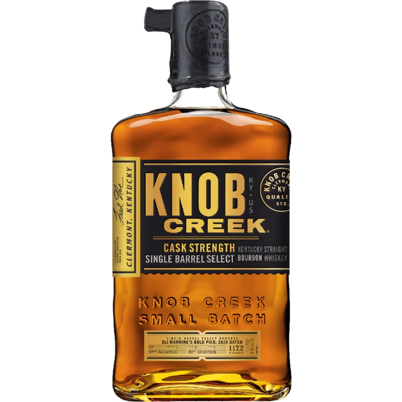 Knob Creek X Eli Manning 2026 Bold Pick Bourbon
