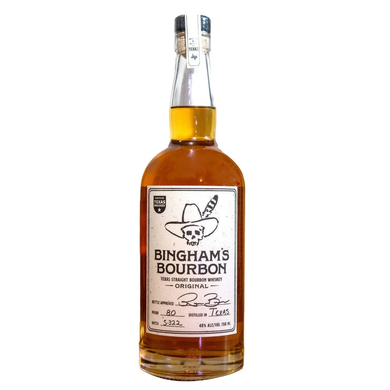 Bingham's Bourbon Original Texas Straight Bourbon Whiskey