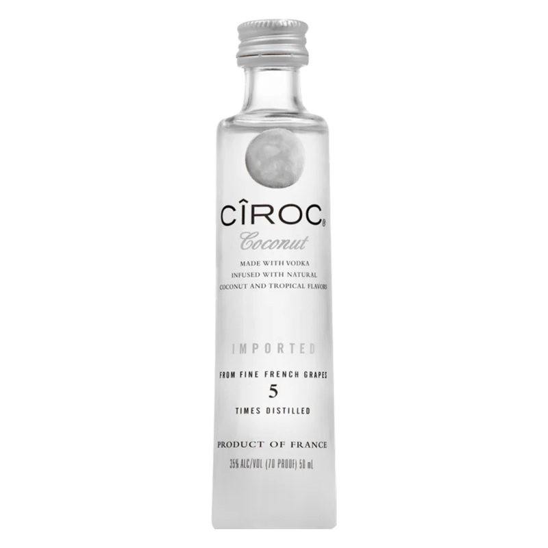 Ciroc Coconut Flavored Vodka 50ml 15 Pack