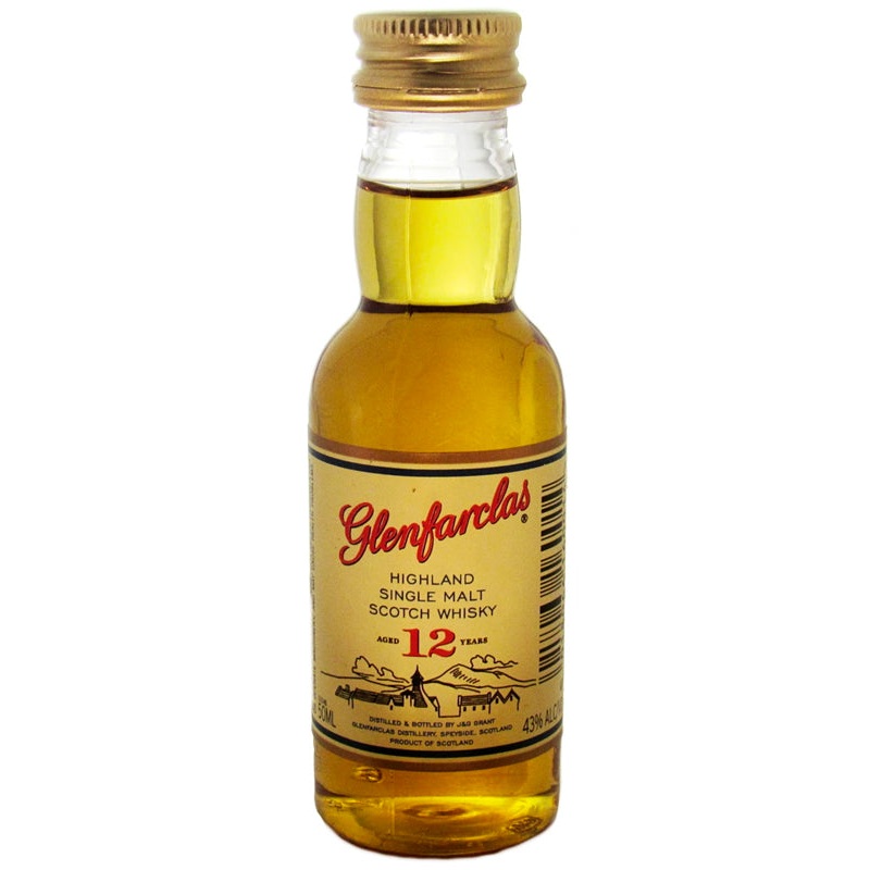 Glenfarclas 12 Year Single Malt Scotch Whisky 50mL