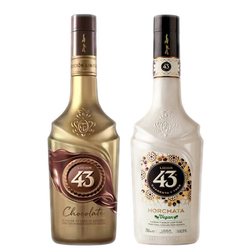 Licor 43 Chocolate Liqueur & Licor 43 Horchata Liqueur Bundle