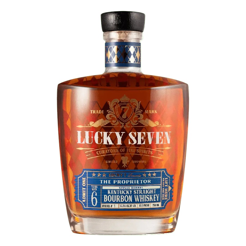 Lucky Seven The Proprietor Single Barrel Kentucky Straight Bourbon (Barrel #36) Proof 119.8 6 year 750 ml