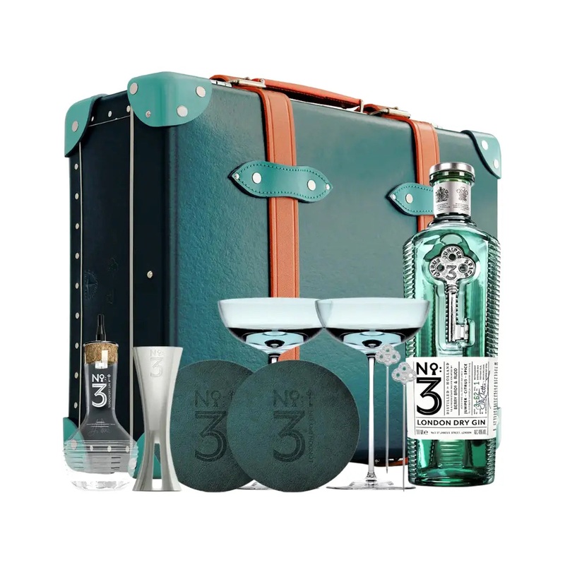No.3 London Dry Gin x Globe-Trotter Unrivalled Martini Case