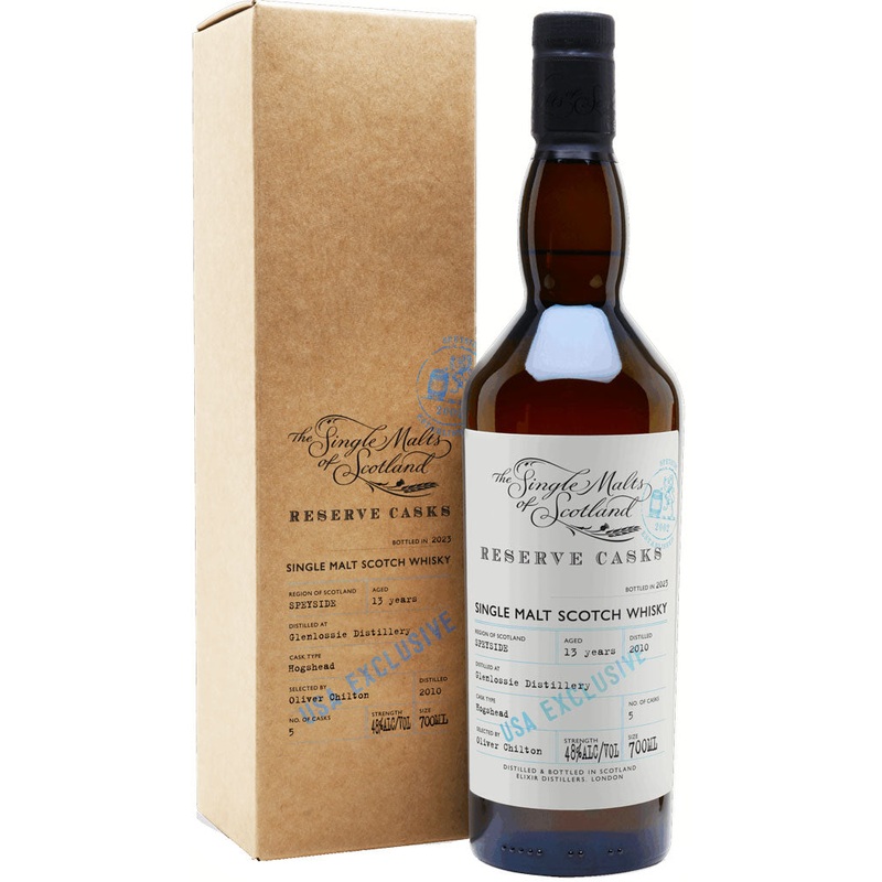 The Single Malts of Scotland Reserve Casks Glenlossie 2010 13yr 700ml