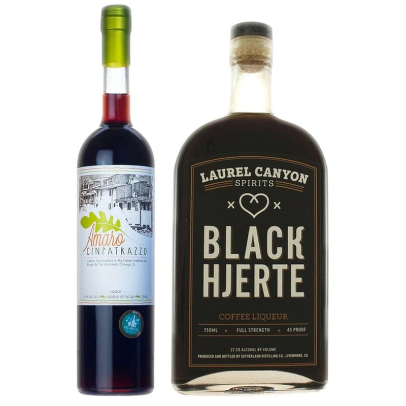 Cinpatrazzo Amaro & Laurel Canyon Black Hjerte Coffee Liqueur Bundle