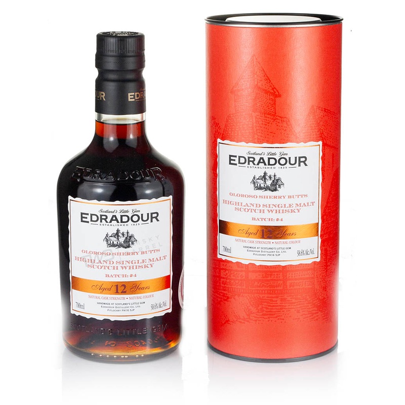 Edradour 12 Year Old Sherry Cask Strength Batch #4 (2024)