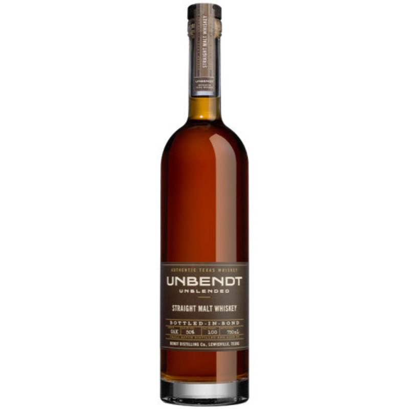 Unbendt Bottled-in-Bond Straight Malt Whiskey