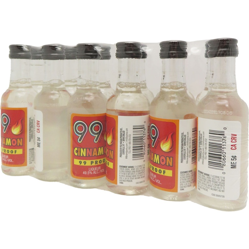99 Cinnamon Schnapps 50ml 12pk