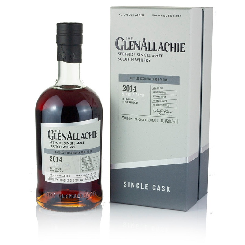Glenallachie 10 Year Old 2014 UK Exclusive Single Oloroso Cask