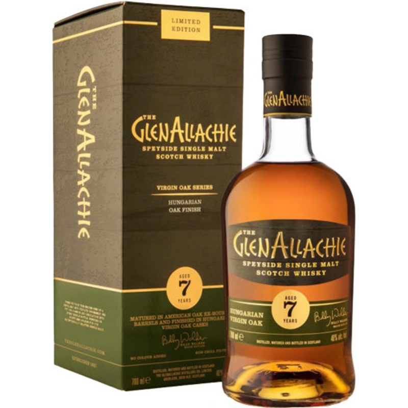 Glenallachie 7 Year Old Hungarian Oak Finish Single Malt Whisky 700ml
