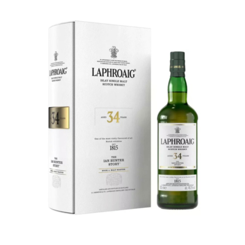 Laphroaig The Ian Hunter Story Islay Single Malt Scotch Whisky Book Edition 750ml