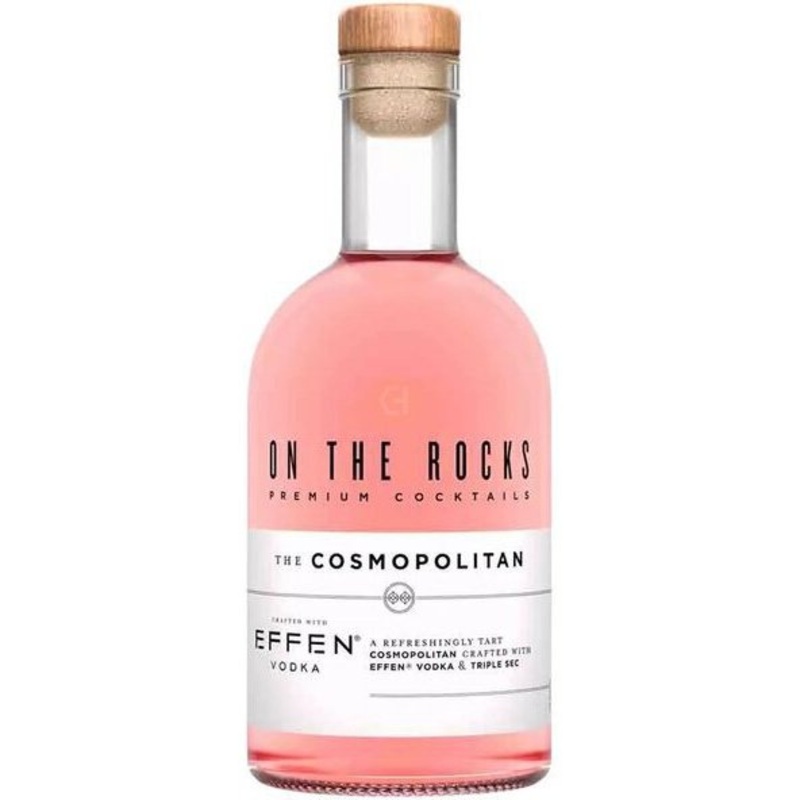 On The Rocks Premium Cocktails The Cosmopolitan Crafted With Effen Vodka