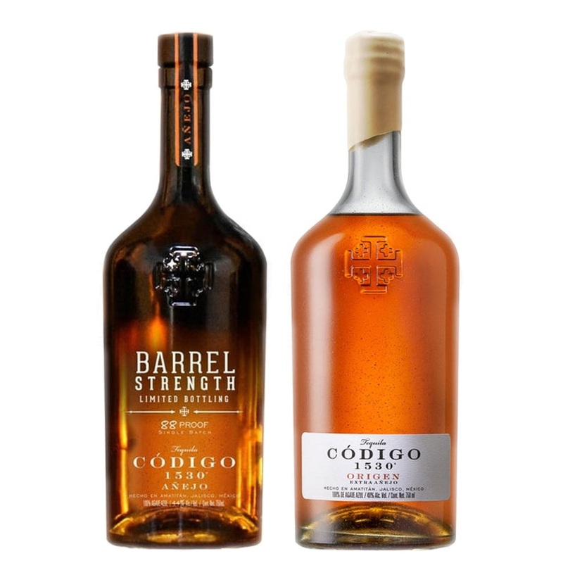 Codigo 1530 Barrel Strength Anejo & Codigo 1530 Origen Extra Anejo Bundle