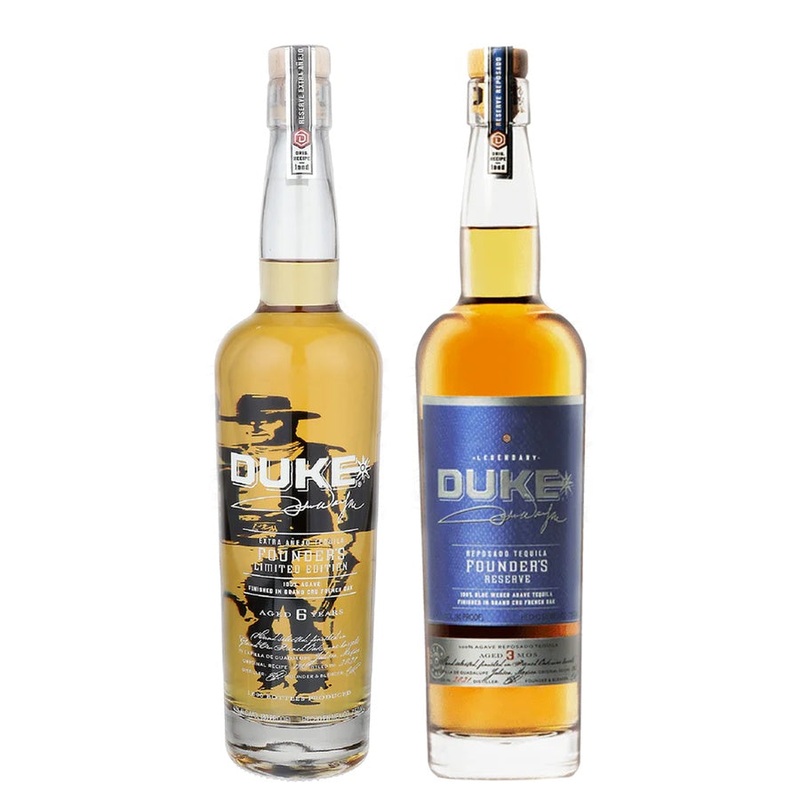 Duke Tequila Extra Anejo Founder'S Limited Edition 6 Year & Duke Tequila Reposado Founder's Reserve Bundle