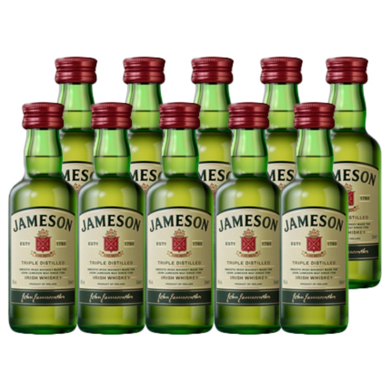 Jameson Irish Whiskey 50ml 10pk