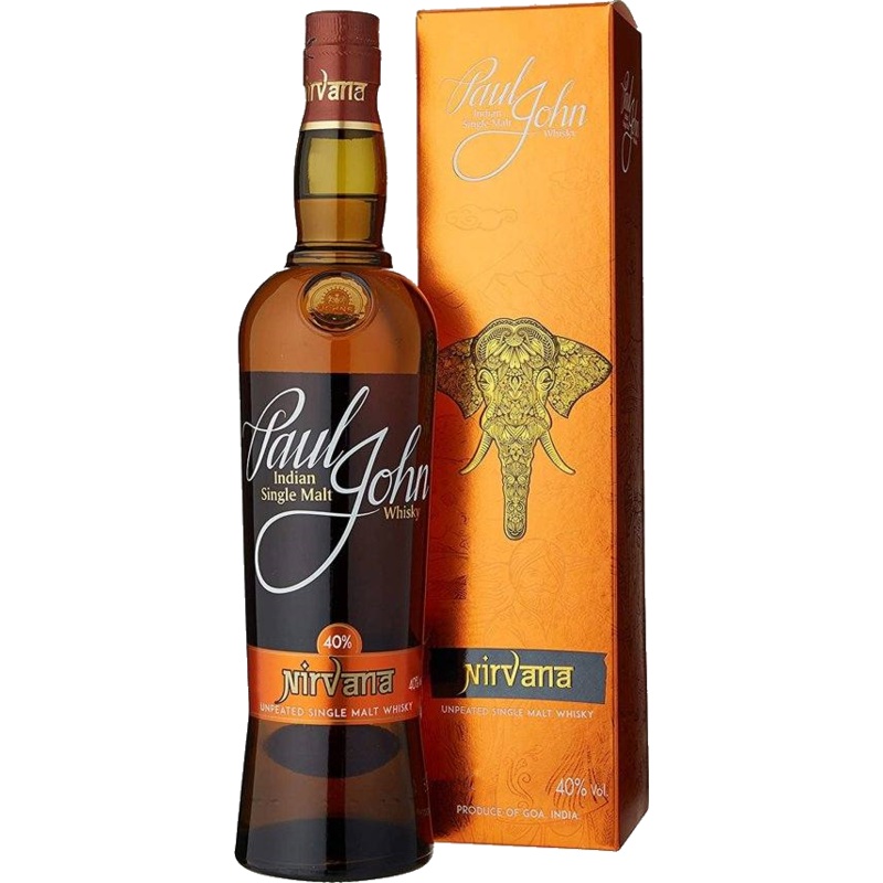 Paul John Nirvana Unpeated Single Malt Whisky 750ml