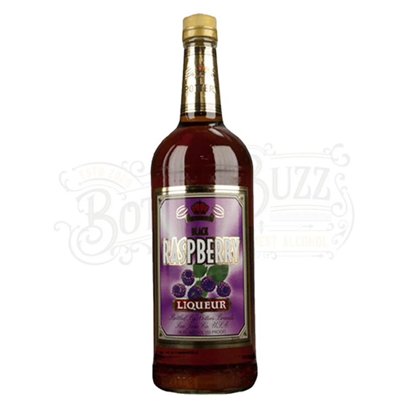 Potter's Black Raspberry Liqueur 1L