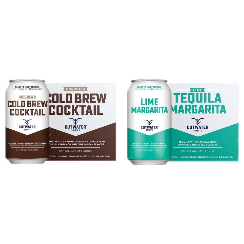 Cutwater Horchata Cold Brew & Cutwater Tequila Lime Margarita Bundle