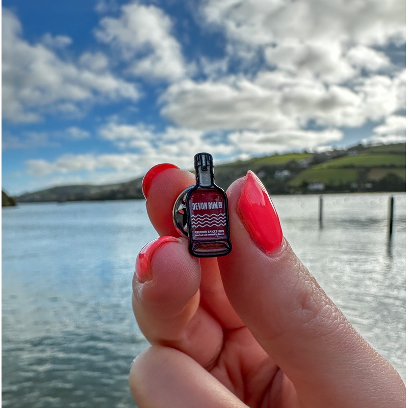 Devon Rum Co Enamel Pin Badge