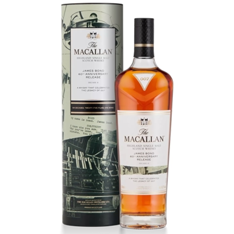 Macallan James Bond 60th Anniversary Release Decade II 700 ml