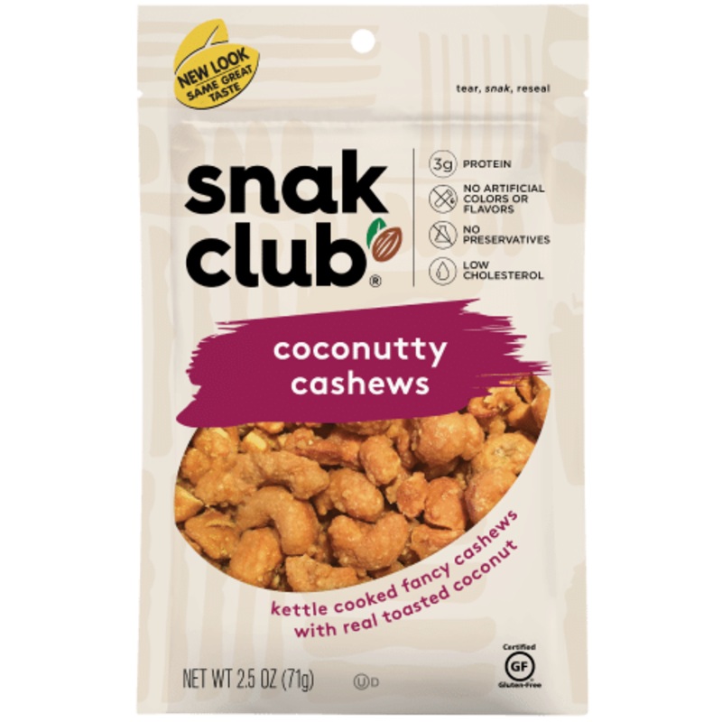Snak Club Coconutty Cashews 71g