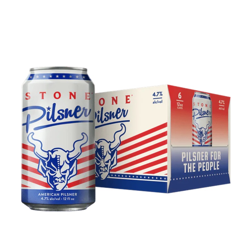 Stone Pilsner 12oz 6pk Cans