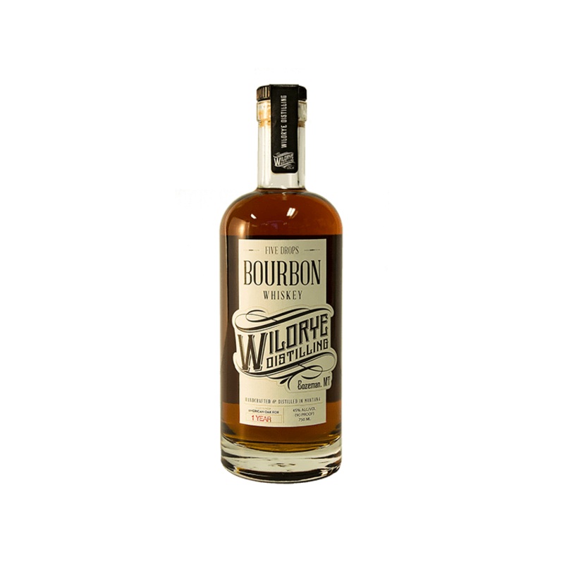 Wild Rye Distilling Five Drops Bourbon Whiskey