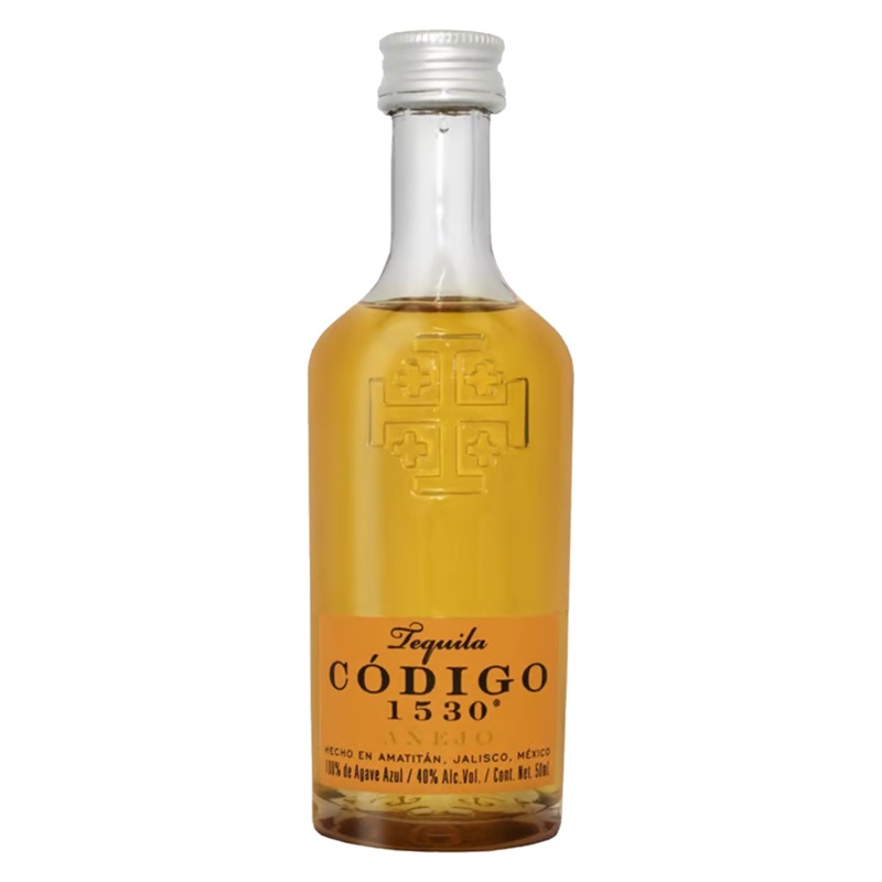 Codigo 1530 Tequila Anejo 50ml 12 Pack