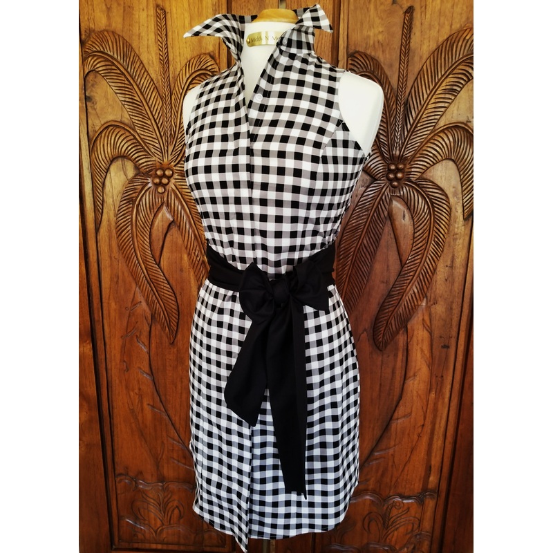 SWEET MELISSA DRESS IN ONYX