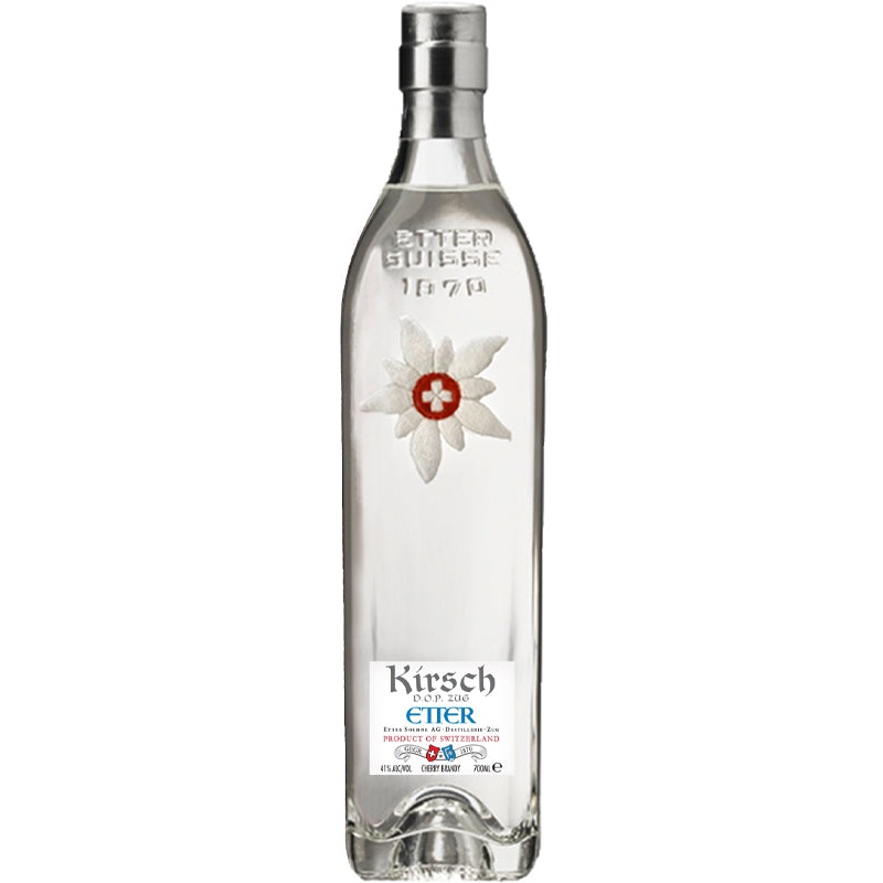 Etter Kirsch AOP Zug Eau-de-Vie Edelweiss